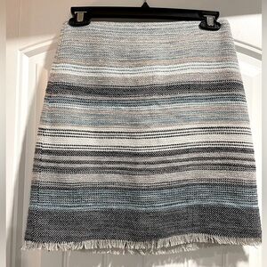 LOFT tweed pencil skirt— Size 0P (petite)